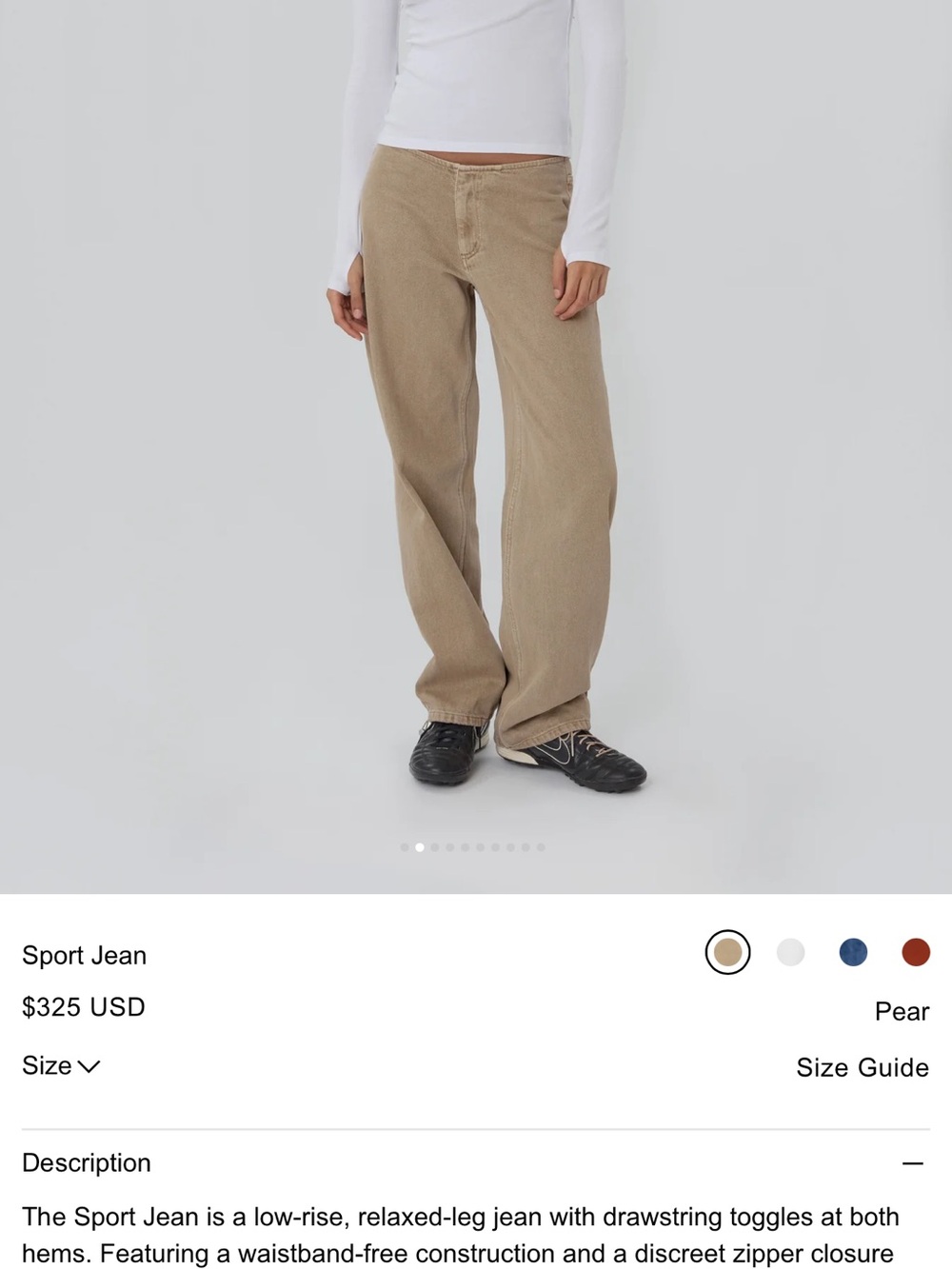 Still Here Sport  Jeans in Pear